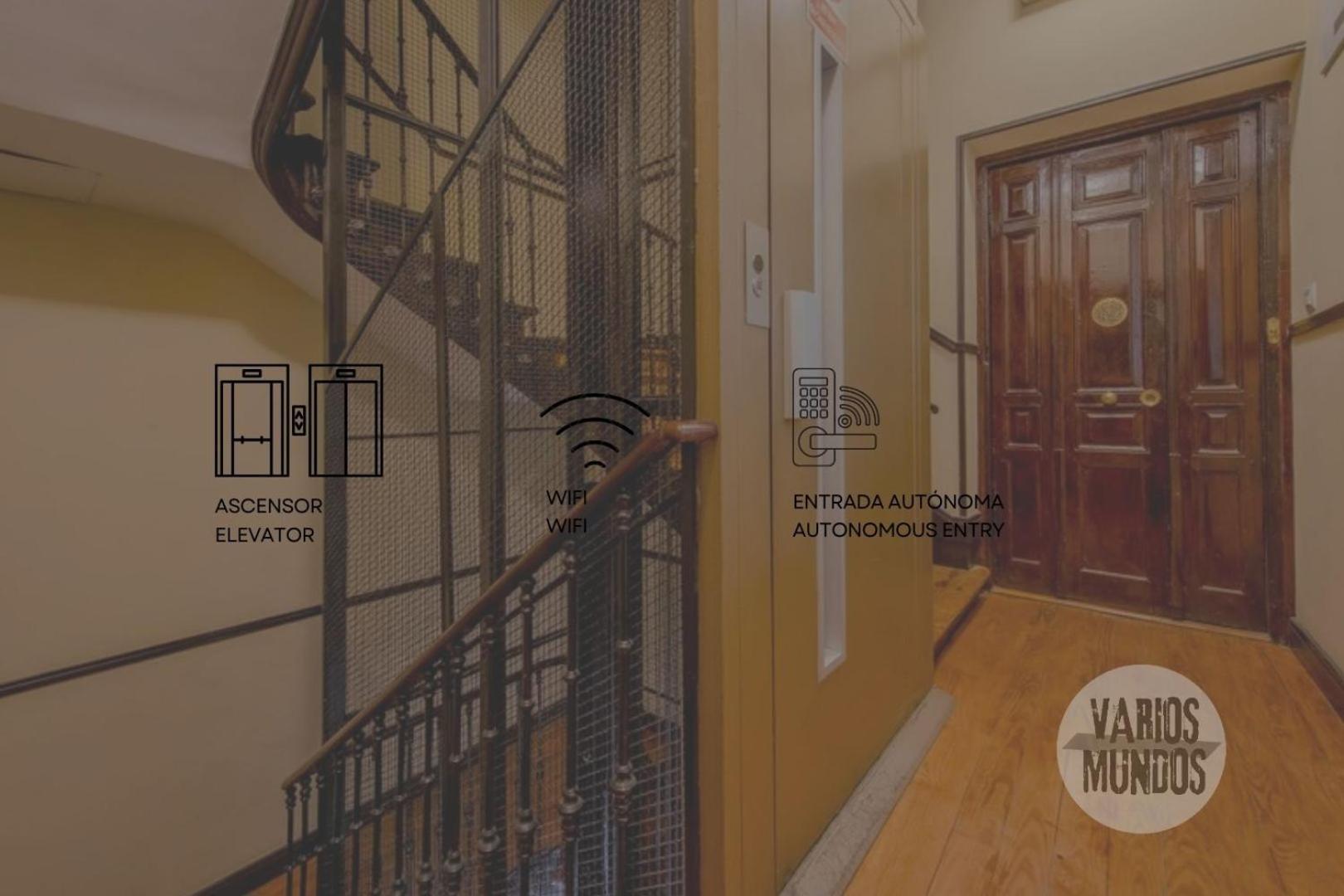 Premium Apt 10Pax En Plaza Espana-Gran Via Madrid Exterior photo